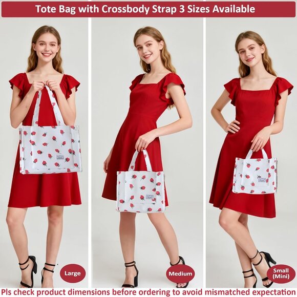 3-in-1 Corduroy Tote Handbag - Stylish, Functional Crossbody Bag, Perfect Size! - Picture 4 of 7